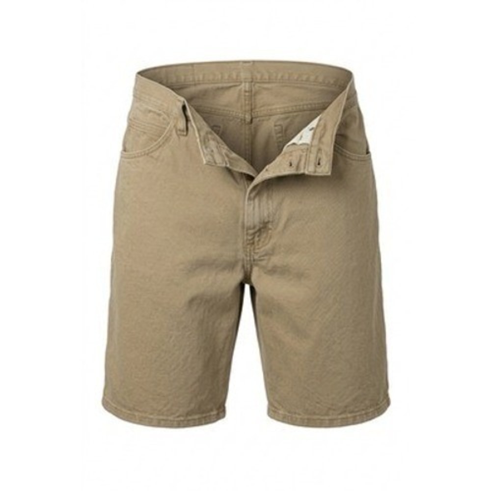 Wrangler Jean Shorts Mens 40 Beige Relaxed Fit Chino 5 Pocket Casual 10 Inseam